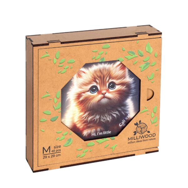 Wooden puzzle - Hi, I'm little - Cali Cat - 46 el. - Image 7