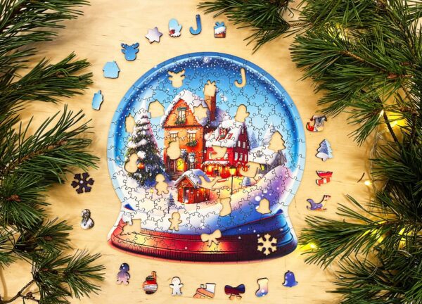 Wooden puzzle - Christmas - Christmas Wonderland - 200 el. - Image 5