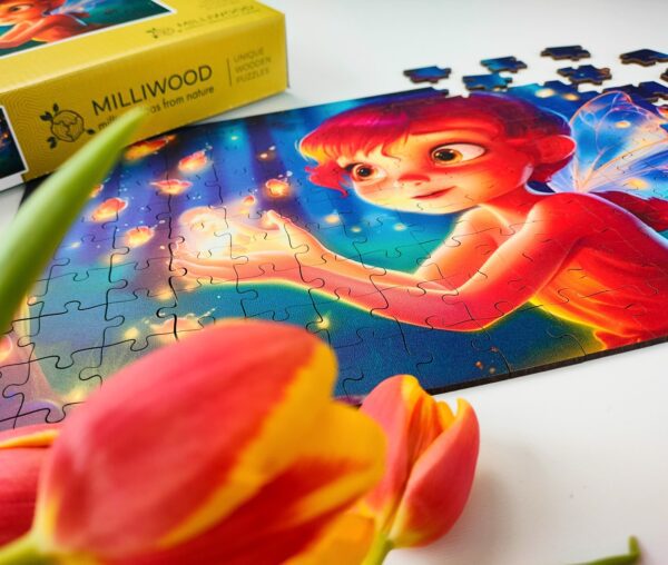 Puzzle drewniane - Secret Stories - Wróżka - 150 el. - obrazek 8