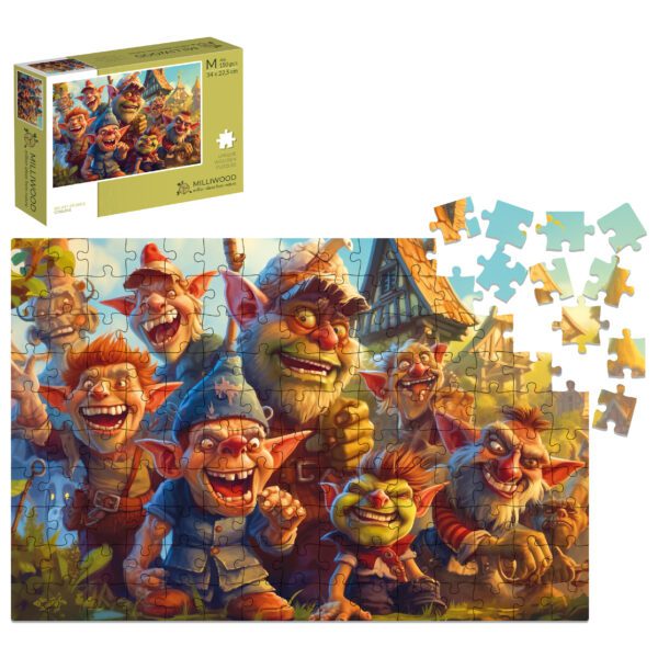 Puzzle drewniane - Secret Stories - Gobliny - 150el.