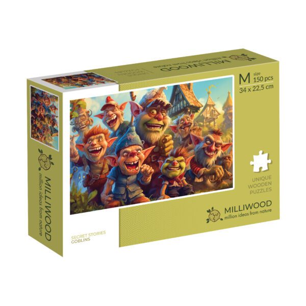 Puzzle drewniane - Secret Stories - Gobliny - 150el. - obrazek 8