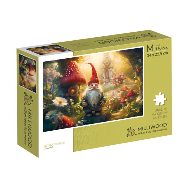 Wooden puzzle - Secret stories - Dwarf - 150 el. - Image 8