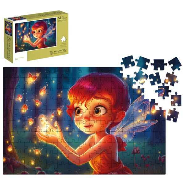 Puzzle drewniane - Secret Stories - Wróżka - 150 el.