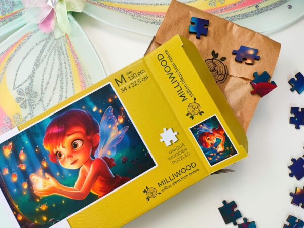 Puzzle drewniane - Secret Stories - Wróżka - 150 el. - obrazek 10