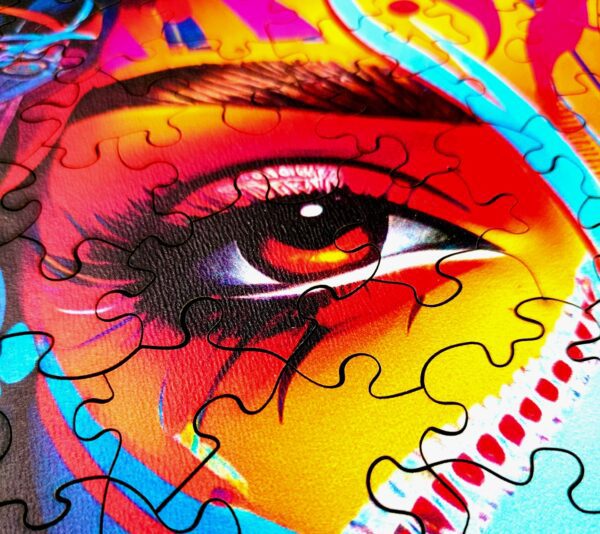 Puzzle drewniane - In my Area-  Kobieta Art - 500 el. - obrazek 2
