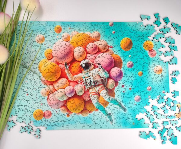 Puzzle drewniane - In my Area- Astronauta - 500 el. - obrazek 4