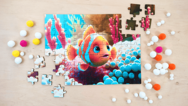Puzzle drewniane - Yippee Cutie - Rybka - 70 el. - obrazek 2