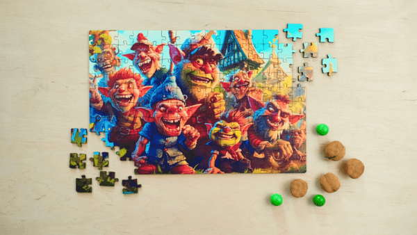 Puzzle drewniane - Secret Stories - Gobliny - 150el. - obrazek 3