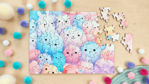 Puzzle drewniane - Dream Team - Bąbelki - 50 el. - obrazek 5
