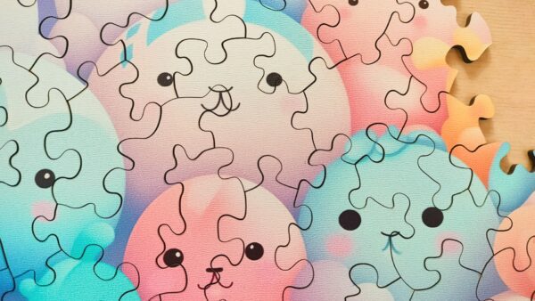 Puzzle drewniane - Dream Team - Bąbelki - 50 el. - obrazek 2