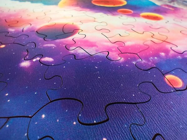 Puzzle drewniane - Galaxies - Astronauta - 150 el. - obrazek 4