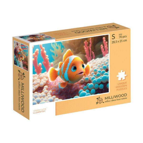Puzzle drewniane - Yippee Cutie - Rybka - 70 el. - obrazek 9