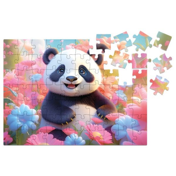 Wooden puzzle - Yipee Cutie - Panda - 70 el. - Image 8