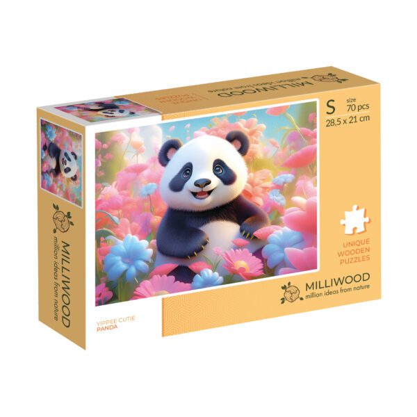 Wooden puzzle - Yipee Cutie - Panda - 70 el. - Image 9