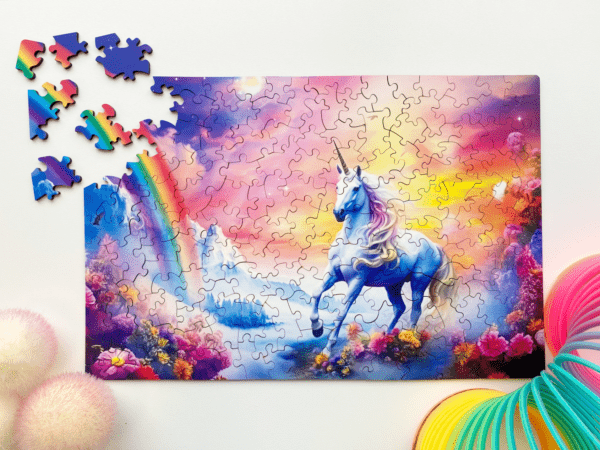 Wooden Puzzle - Galaxies - Unicorn - 150 el. - Image 3