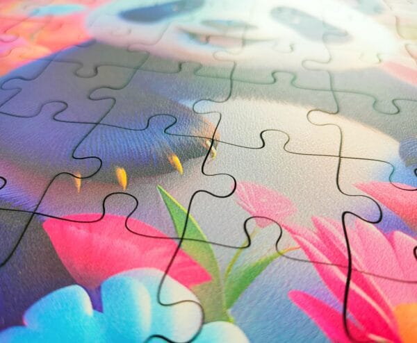 Wooden puzzle - Yipee Cutie - Panda - 70 el. - Image 6