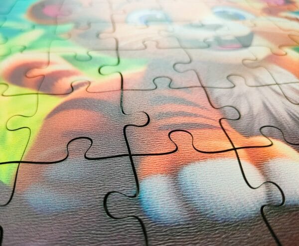 Puzzle drewniane - Yippee cutie - Tygrysek - 70 el. - obrazek 4