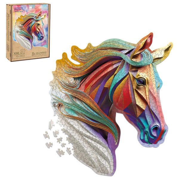 Wooden puzzle - Alternative Geometry - Ethereal Horse - 500 el. - Image 11