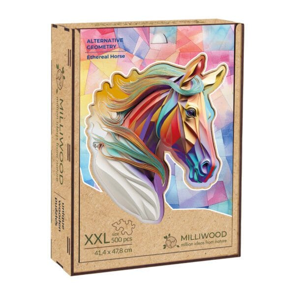 Wooden puzzle - Alternative Geometry - Ethereal Horse - 500 el. - Image 12