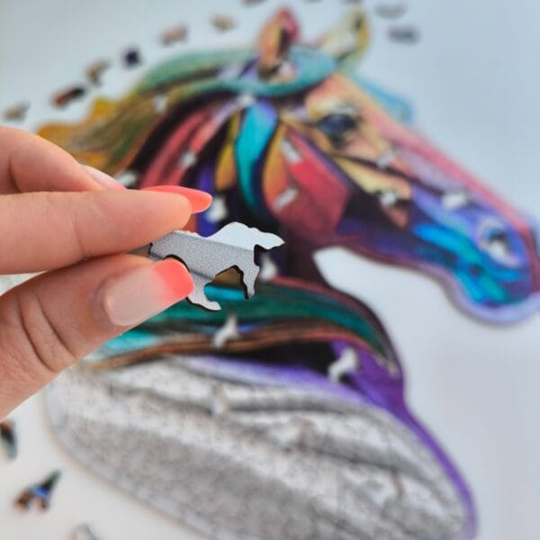 Wooden puzzle - Alternative Geometry - Ethereal Horse - 500 el. - Image 7