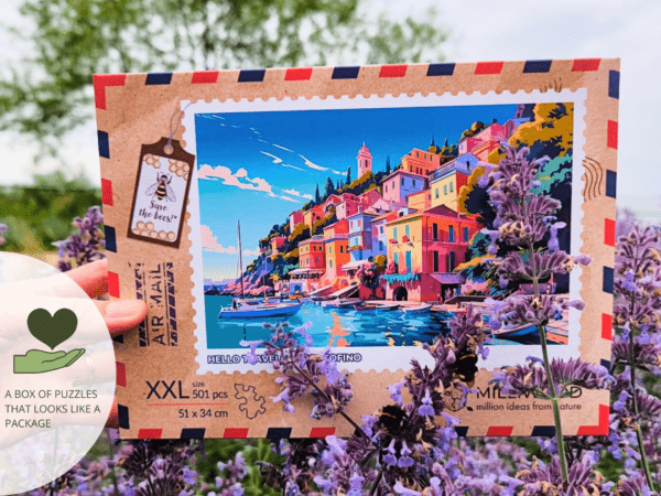 Puzzle drewniane - Hello Traveler - Portofino - 500 el. - obrazek 5