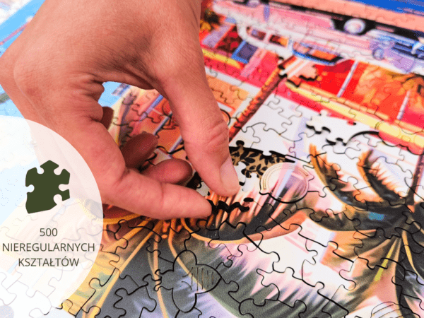 Puzzle drewniane - Hello Traveler - Havana - 500 el. - obrazek 9