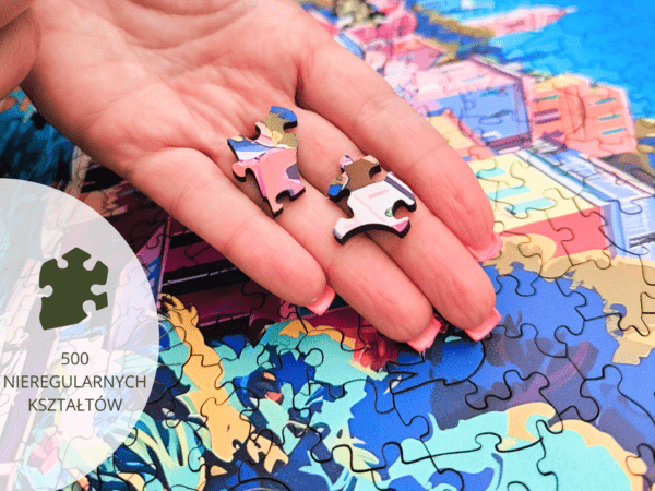 Puzzle drewniane - Hello Traveler - Portofino - 500 el. - obrazek 6