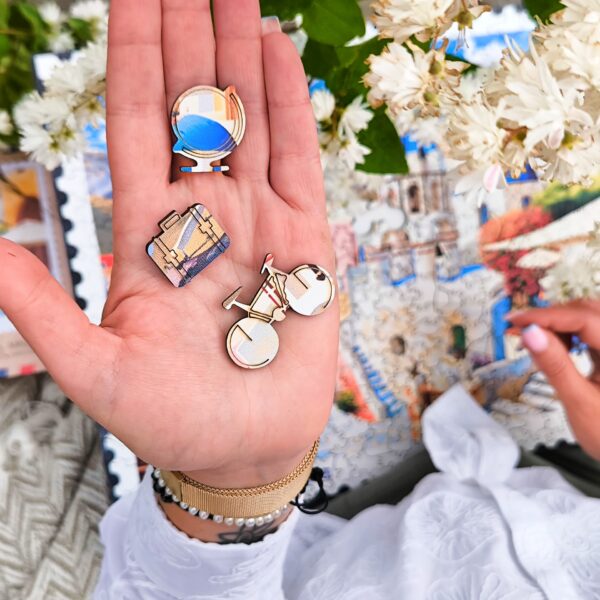 Puzzle drewniane - Hello Traveler - Santorini - 500 el. - obrazek 10