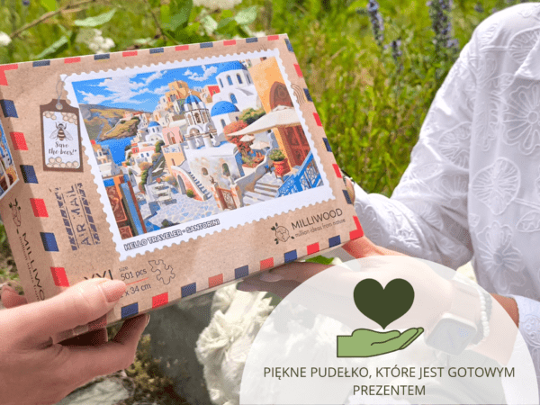 Puzzle drewniane - Hello Traveler - Santorini - 500 el. - obrazek 5