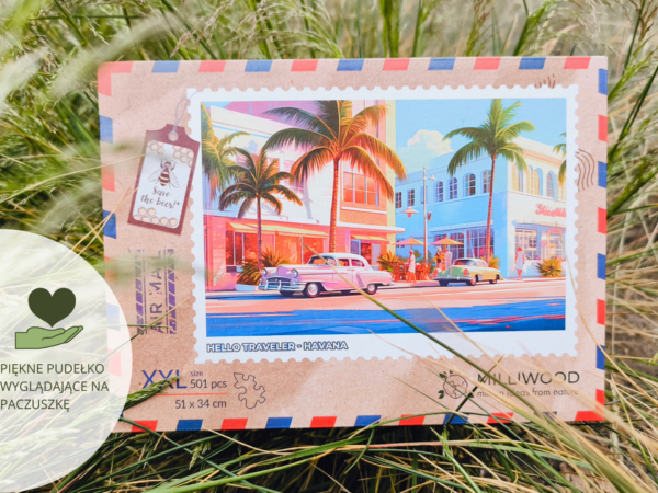 Puzzle drewniane - Hello Traveler - Havana - 500 el. - obrazek 5