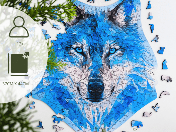 Wooden puzzle - Alternative Geometry - Wild Wolf - 500 el. - Image 2