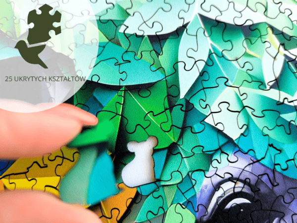 Wooden puzzle – Alternative Geometry - Blooming Koala - 500 el. - Image 3