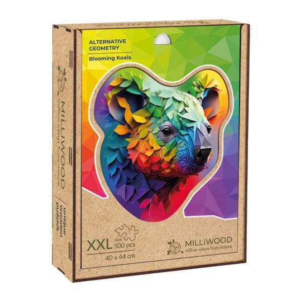 Wooden puzzle – Alternative Geometry - Blooming Koala - 500 el. - Image 9