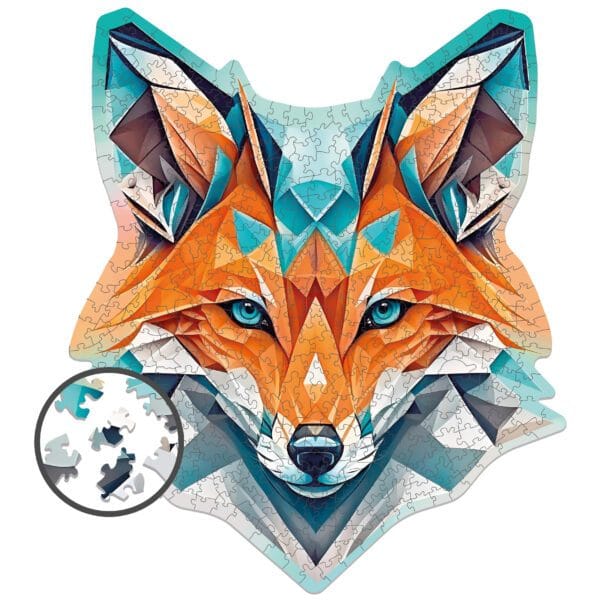 Puzzle drewniane - Alternative Geometry - Lis - 500 el.