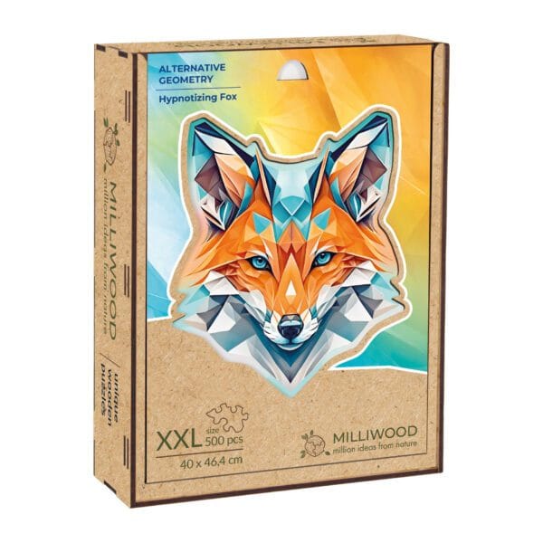 Puzzle drewniane - Alternative Geometry - Lis - 500 el. - obrazek 10