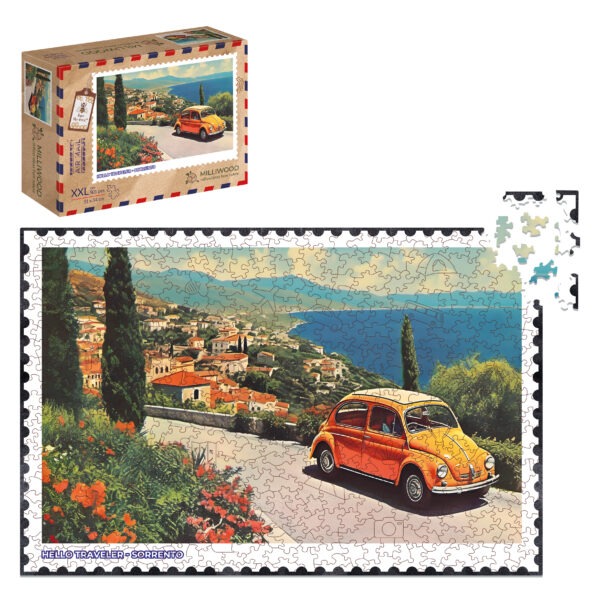 Puzzle drewniane - Hello Traveler - Sorrento - 500 el. - obrazek 3