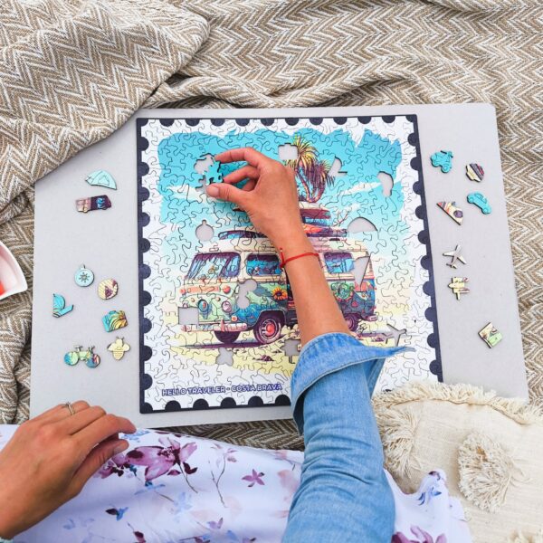 Puzzle drewniane - Hello Traveler - Costa Brava - 250 el. - obrazek 14