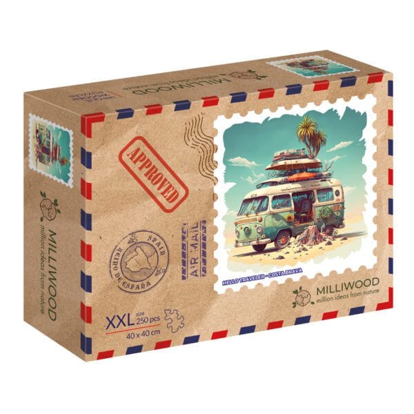 Puzzle drewniane - Hello Traveler - Costa Brava - 250 el. - obrazek 15