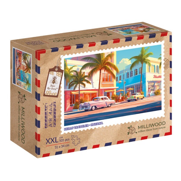 Puzzle drewniane - Hello Traveler - Havana - 500 el. - obrazek 13