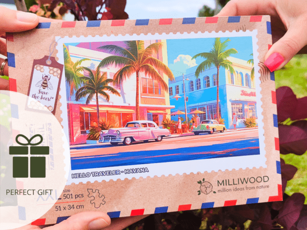 Puzzle drewniane - Hello Traveler - Havana - 500 el. - obrazek 12