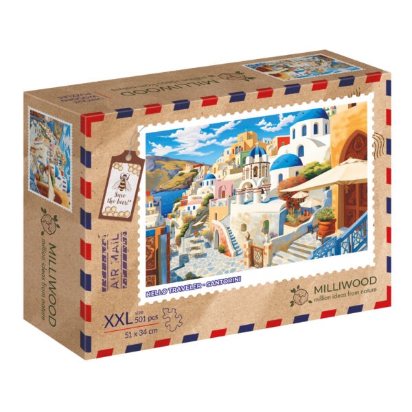 Puzzle drewniane - Hello Traveler - Santorini - 500 el. - obrazek 13