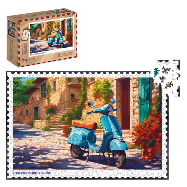 Puzzle drewniane - Hello Traveler - Rzym - 500 el. - obrazek 3