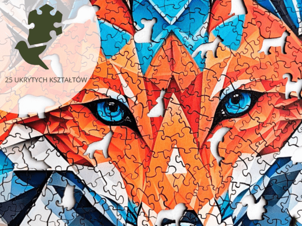 Puzzle drewniane - Alternative Geometry - Lis - 500 el. - obrazek 5