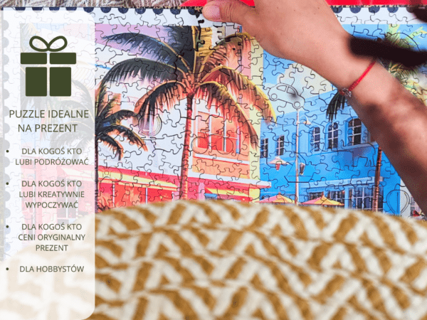 Puzzle drewniane - Hello Traveler - Havana - 500 el. - obrazek 7