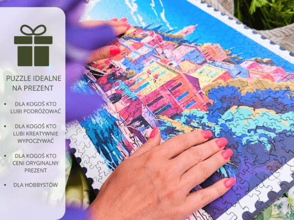 Puzzle drewniane - Hello Traveler - Portofino - 500 el. - obrazek 7