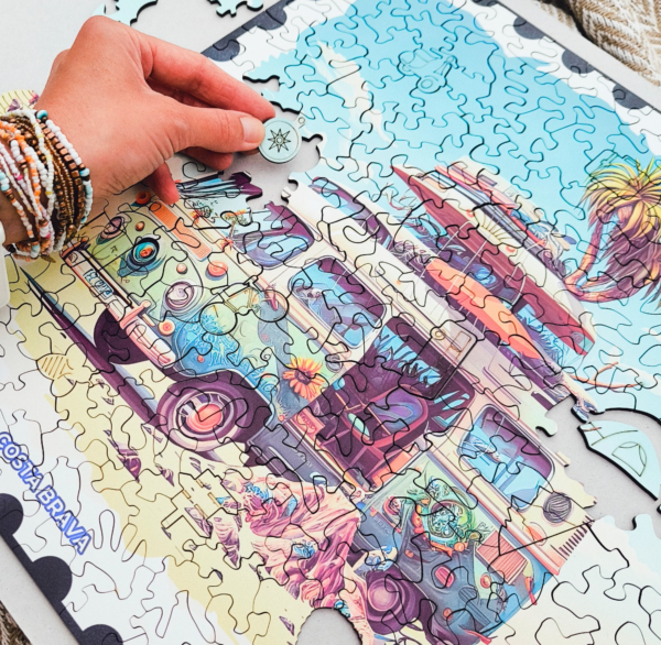 Puzzle drewniane - Hello Traveler - Costa Brava - 250 el. - obrazek 2