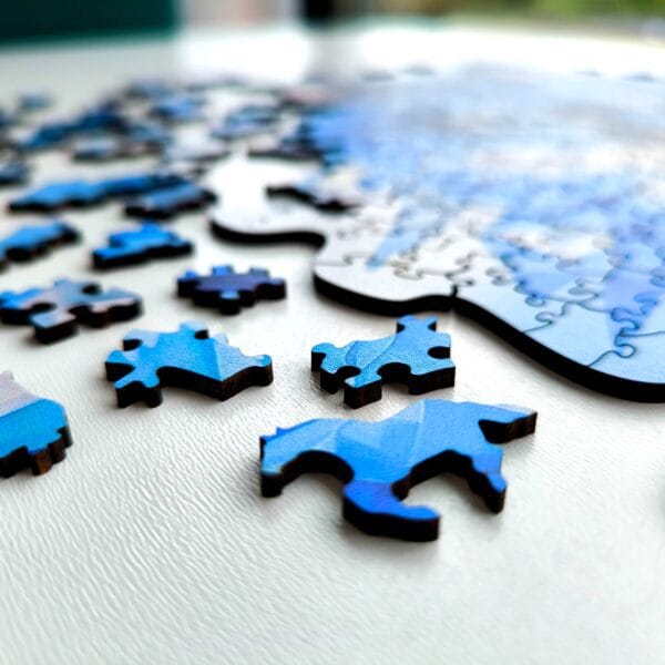 Wooden puzzle - Alternative Geometry - Wild Wolf - 500 el. - Image 7