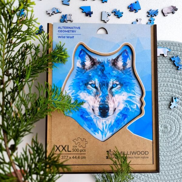 Wooden puzzle - Alternative Geometry - Wild Wolf - 500 el. - Image 8