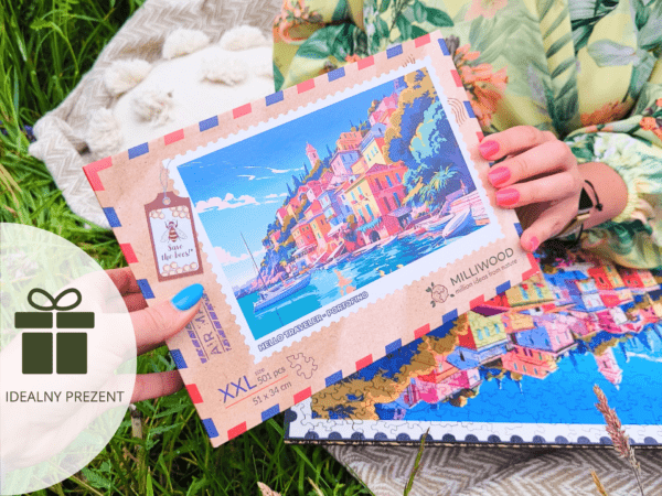 Puzzle drewniane - Hello Traveler - Portofino - 500 el. - obrazek 10
