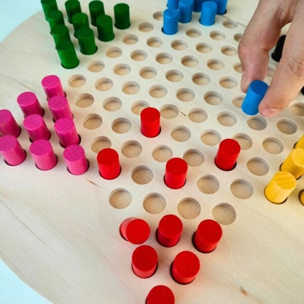 Wooden Game - WOODuPLAY - Chinese Checkers - Image 10